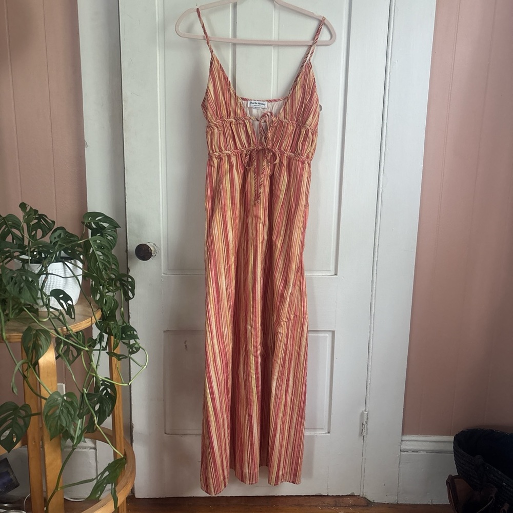 Charlie Holiday Multicolor Striped Dress